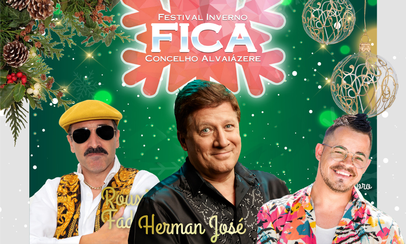 Rouxinol, Herman e Saúl são destaques do Festival de Inverno de Alvaiázere