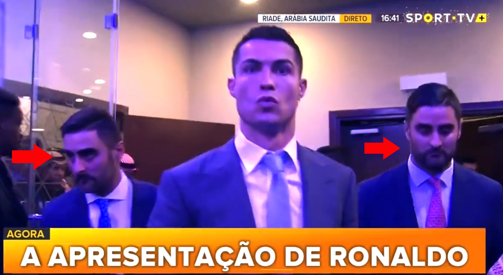 Gémeos de Ansião protegem Cristiano Ronaldo e família na Arábia Saudita